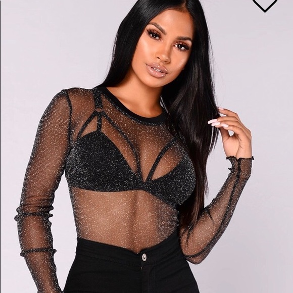 sheer top fashion